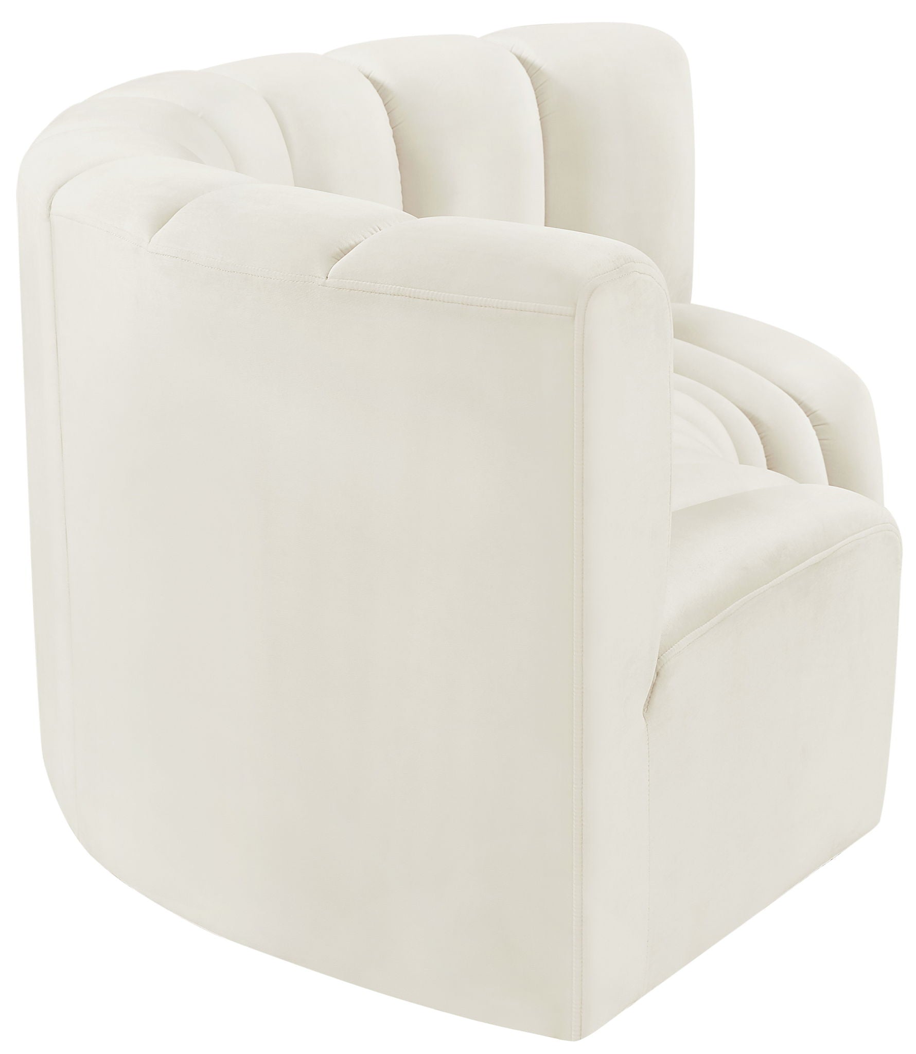 Arc - Velvet 3 Piece Modular U-Shaped Sofa
