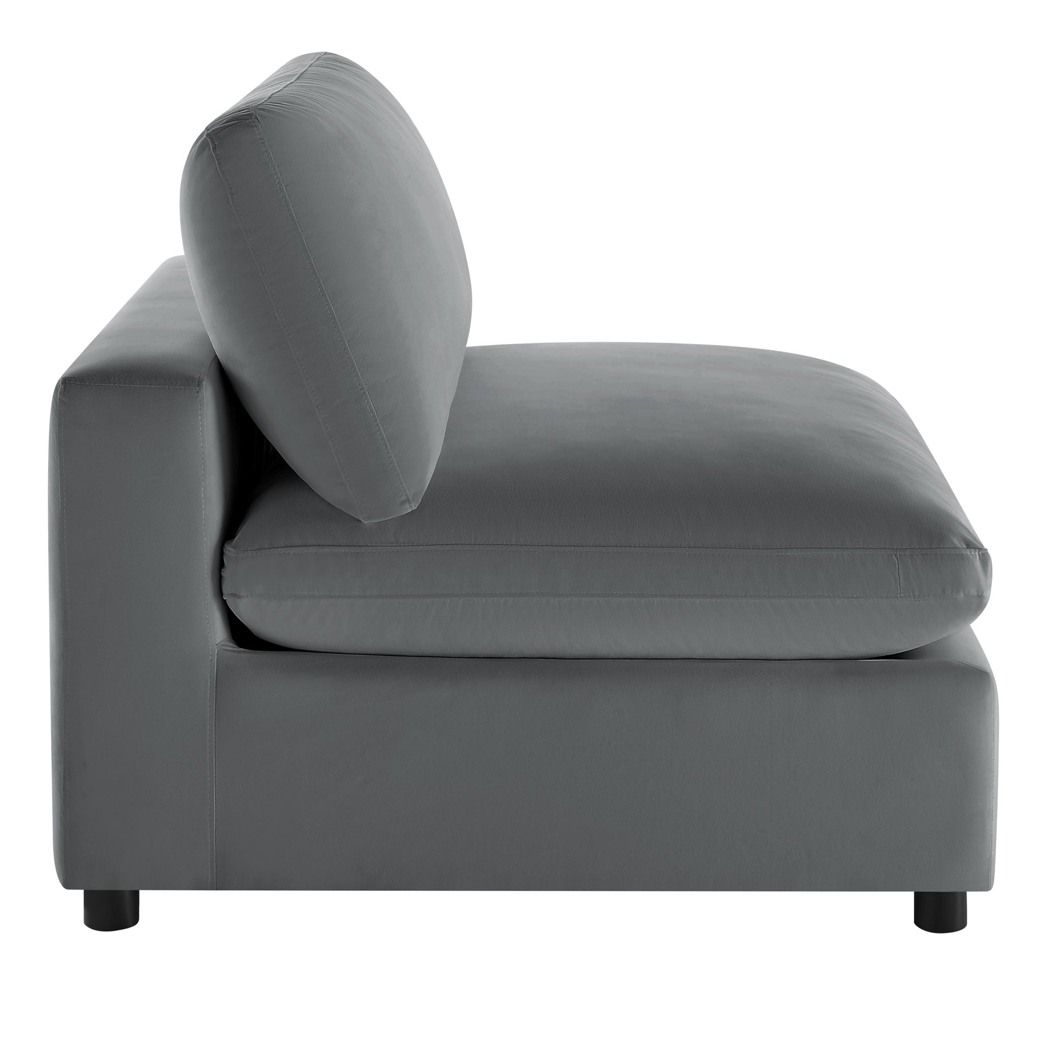 Caylie - Modular 5 Piece Sectional - Charcoal