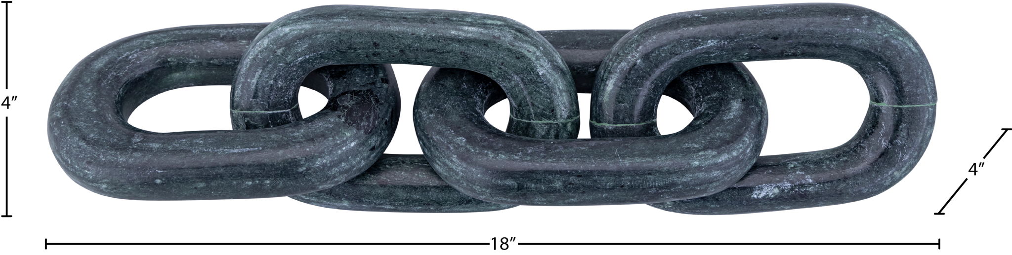 Lynx - Marble Decorative Chain Links