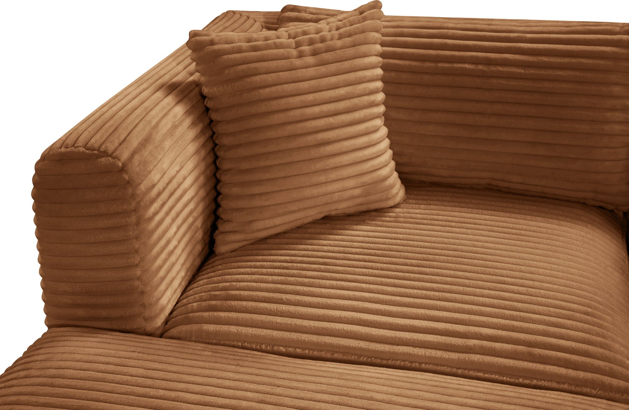 Shaggy - Fabric 7 Piece Modular Sectional With 2 Ottomans