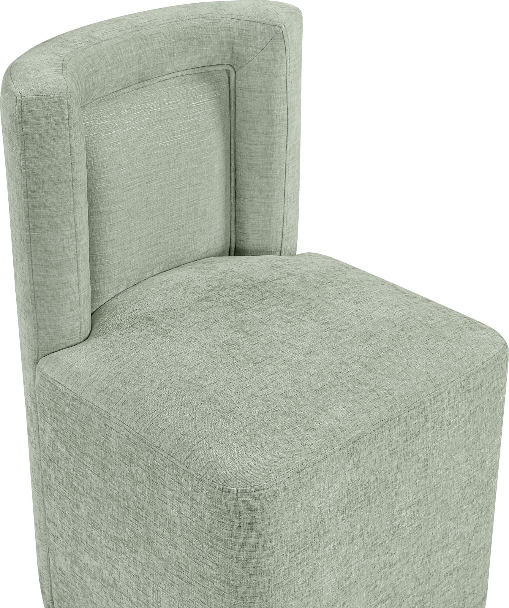 Duvina - Chenille Performance Fabric Dining Chair (Set of 2)