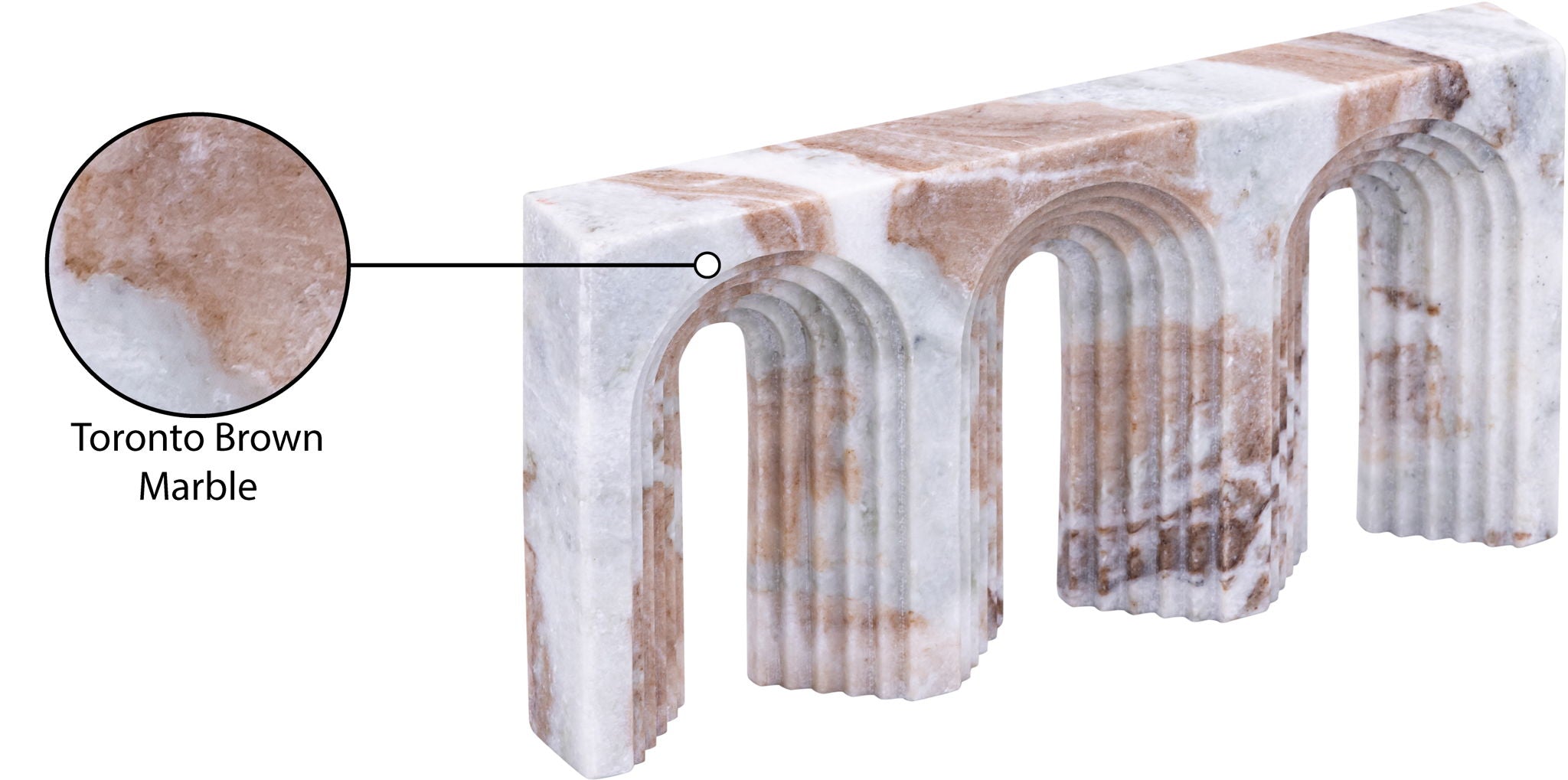Curva - Marble Decorative Object