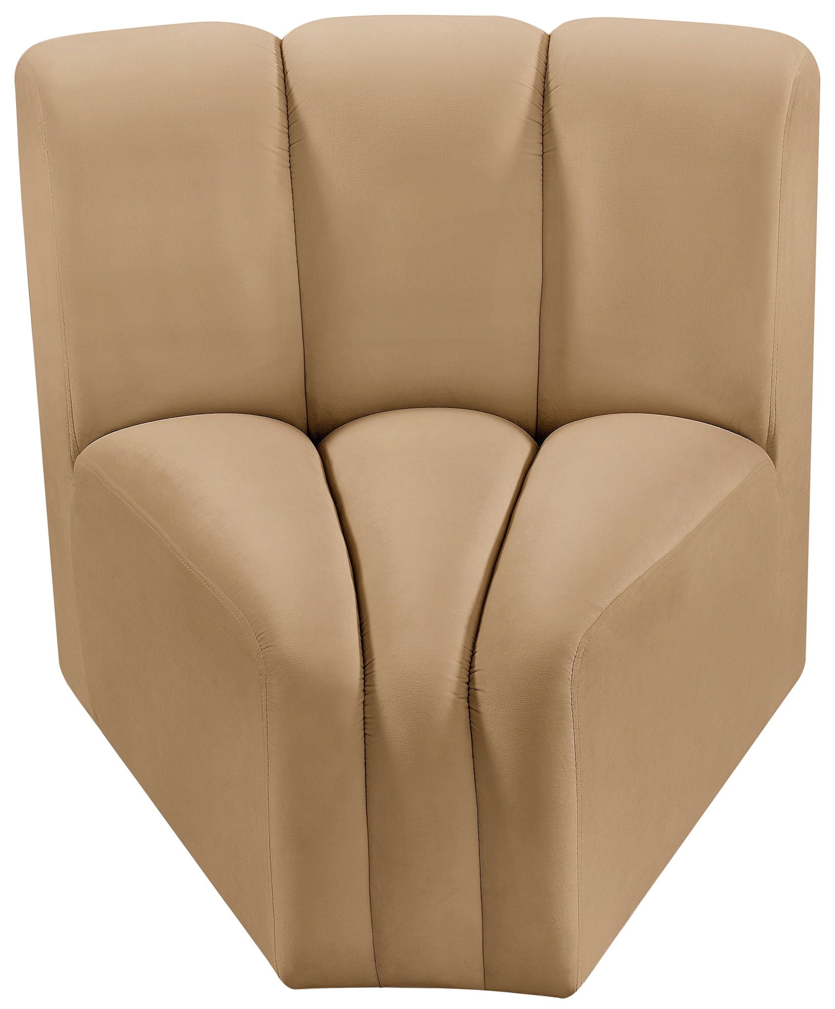 Arc - Velvet Curved Corner Chair