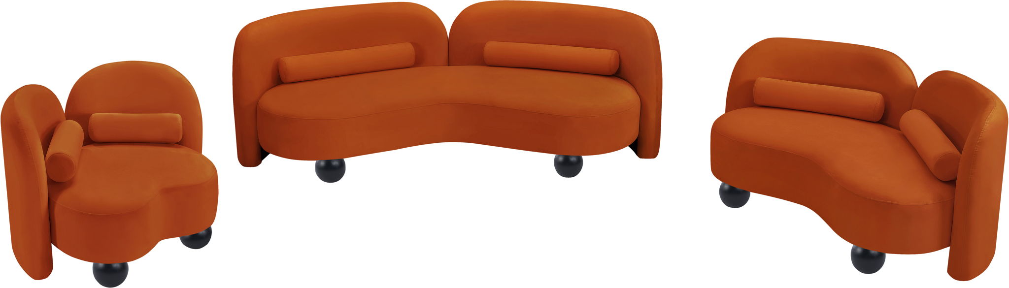Daphne - Velvet Sofa