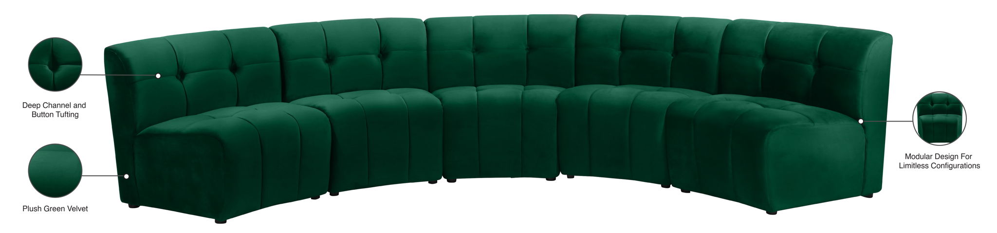 Limitless - 5 Pc. Modular Sectional