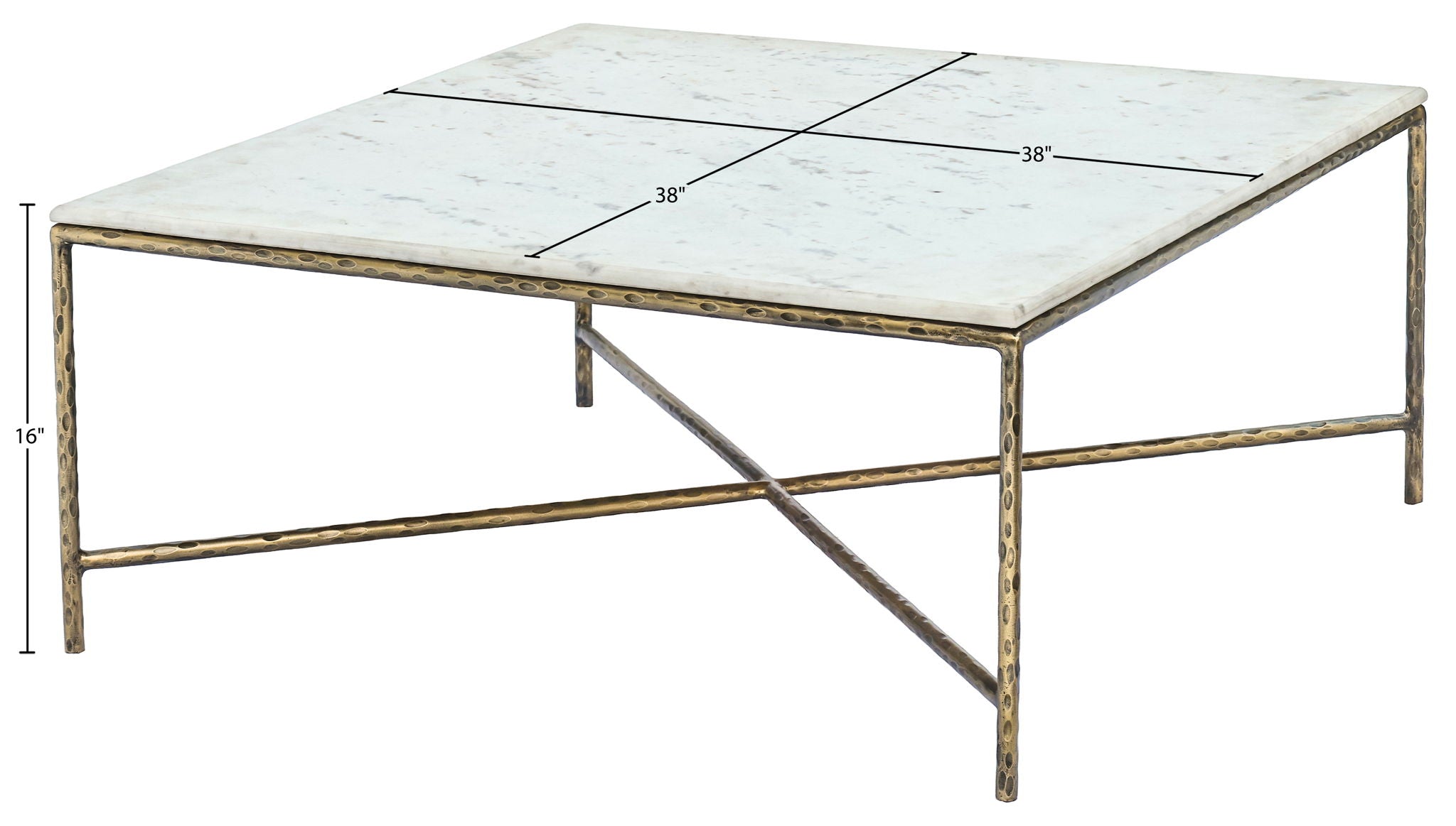 Valen - Marble And Iron Table