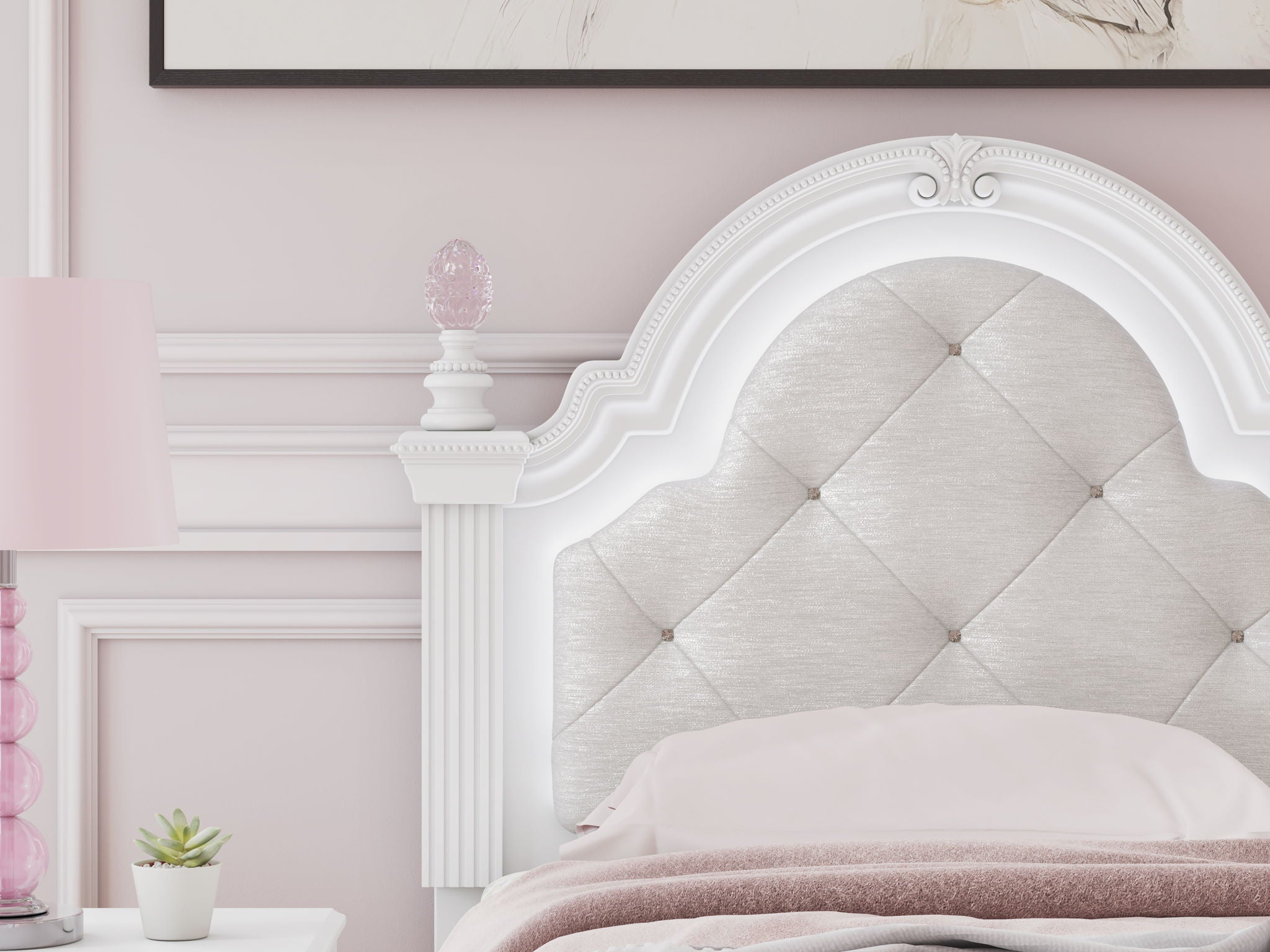 Kozlani - Upholstered Panel Headboard