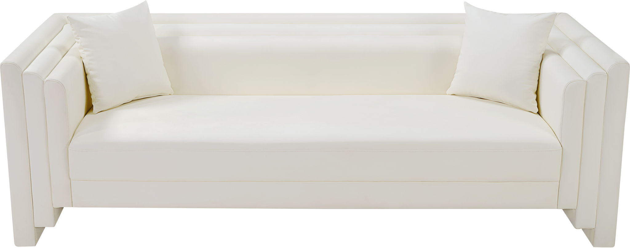 Everett - Vegan Leather Upholstered Sofa