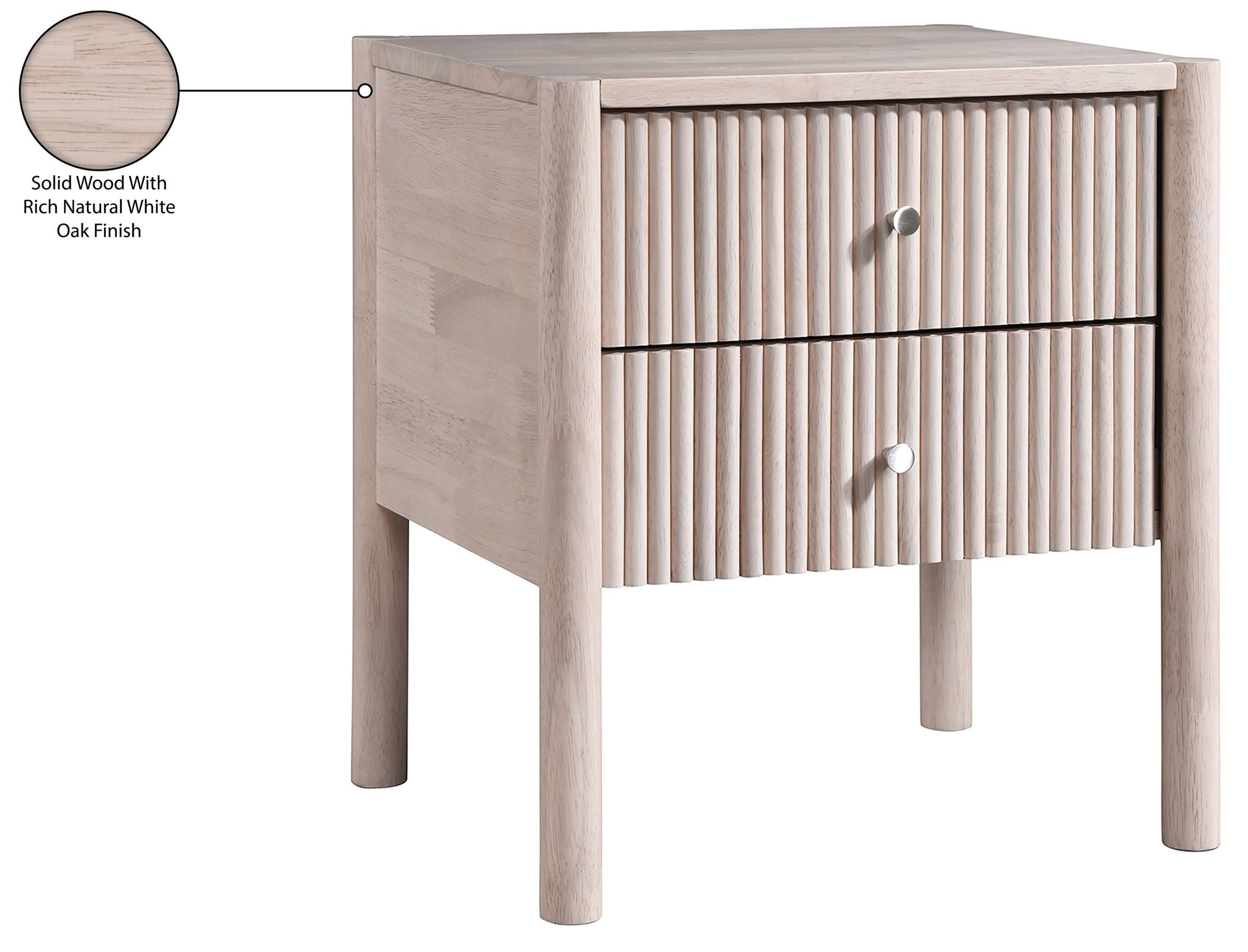 Kivo - Solid Wood Nightstand