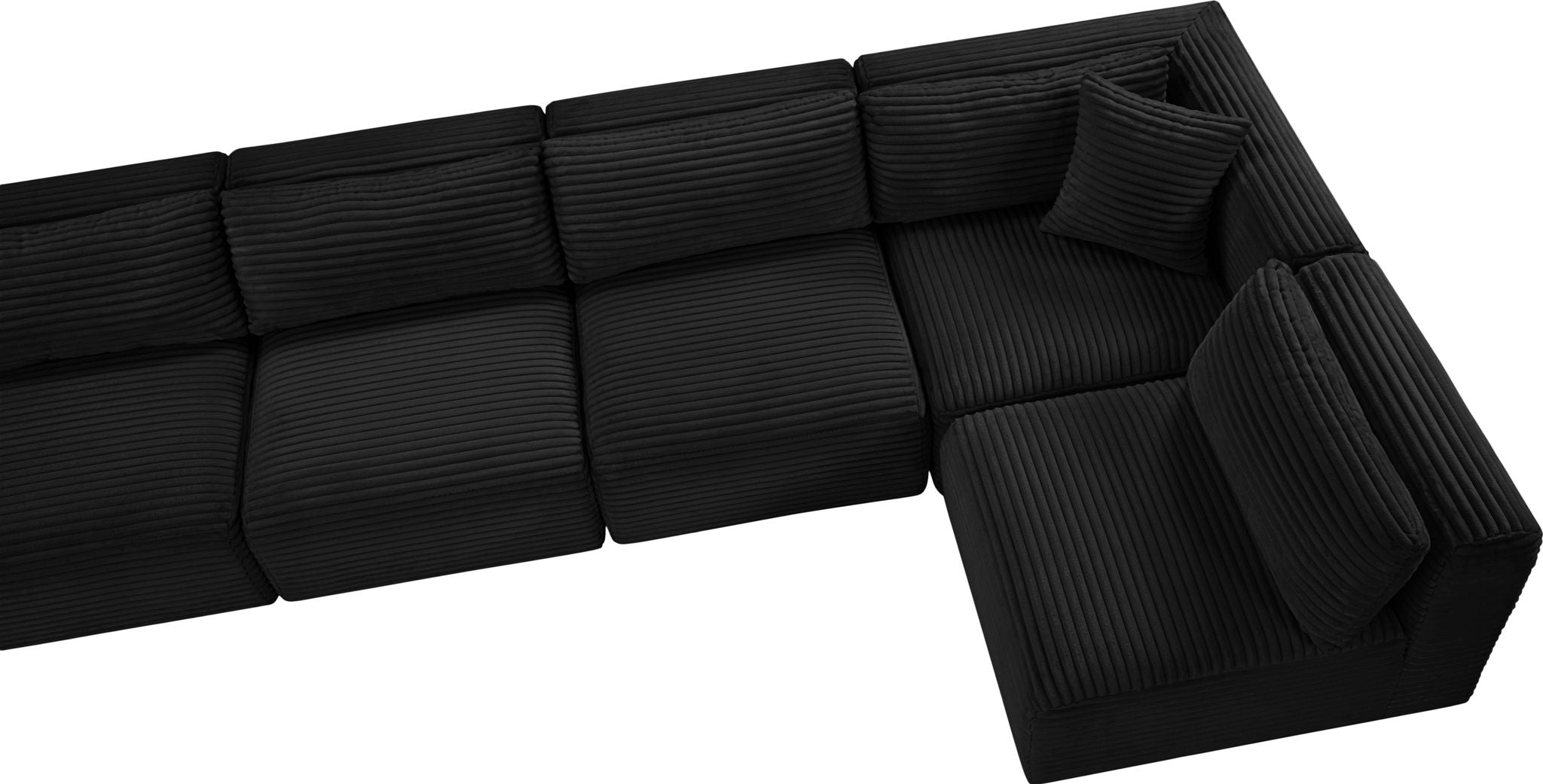 Shaggy - 7 Piece Modular Sectional