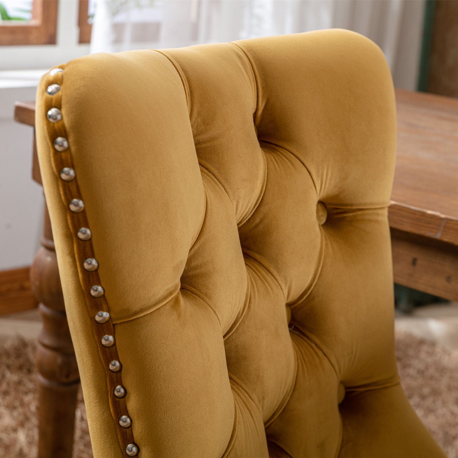 Nikki - High-End Tufted Dining Chair (Set of 2)