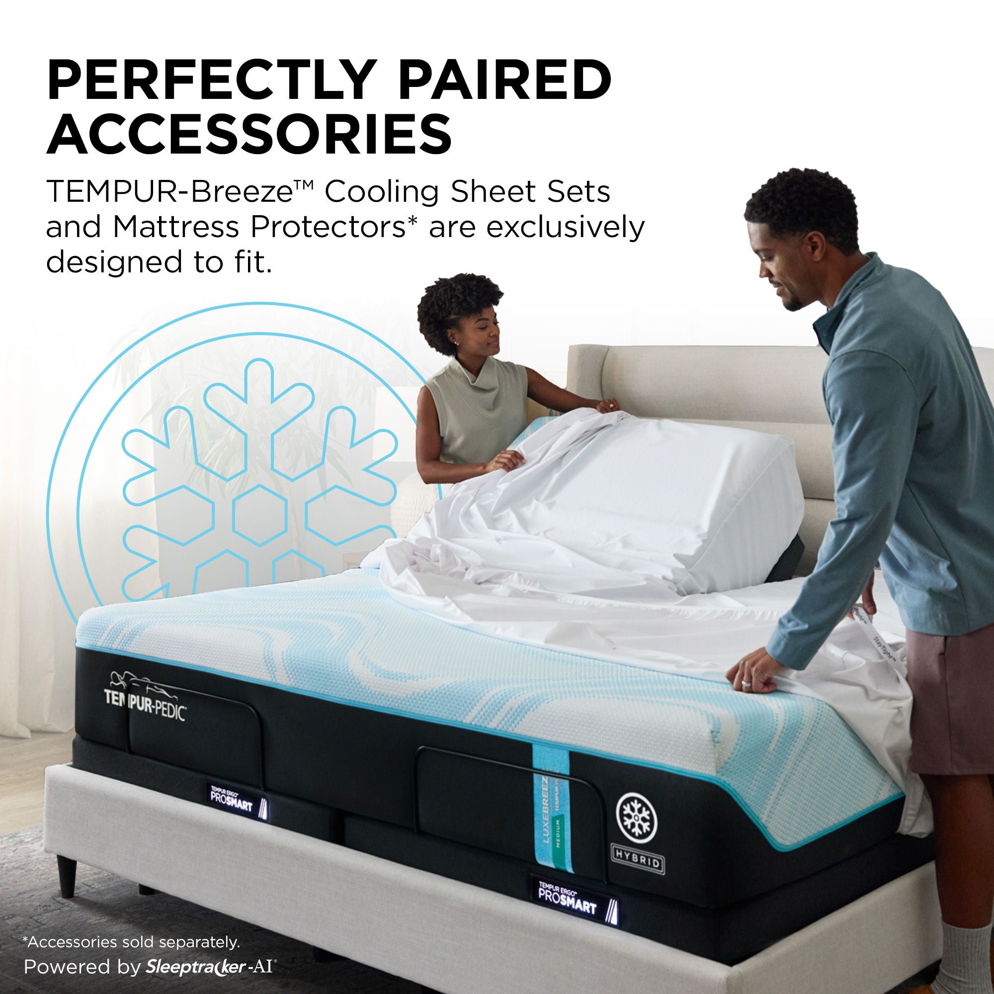 Tempur-Breeze - Soft Mattress - Split Head King