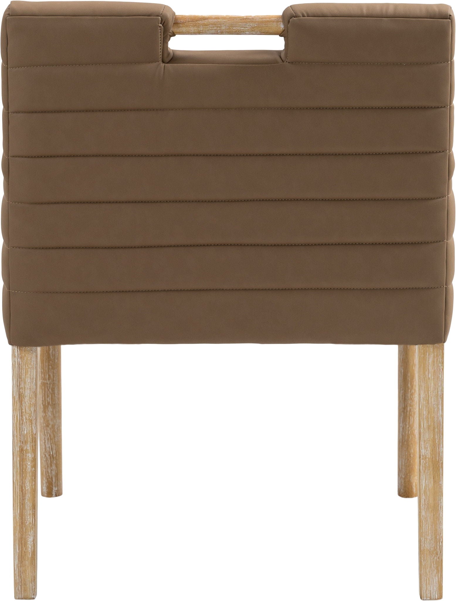 Aimee - Dining Arm Chair - Light Brown Legs