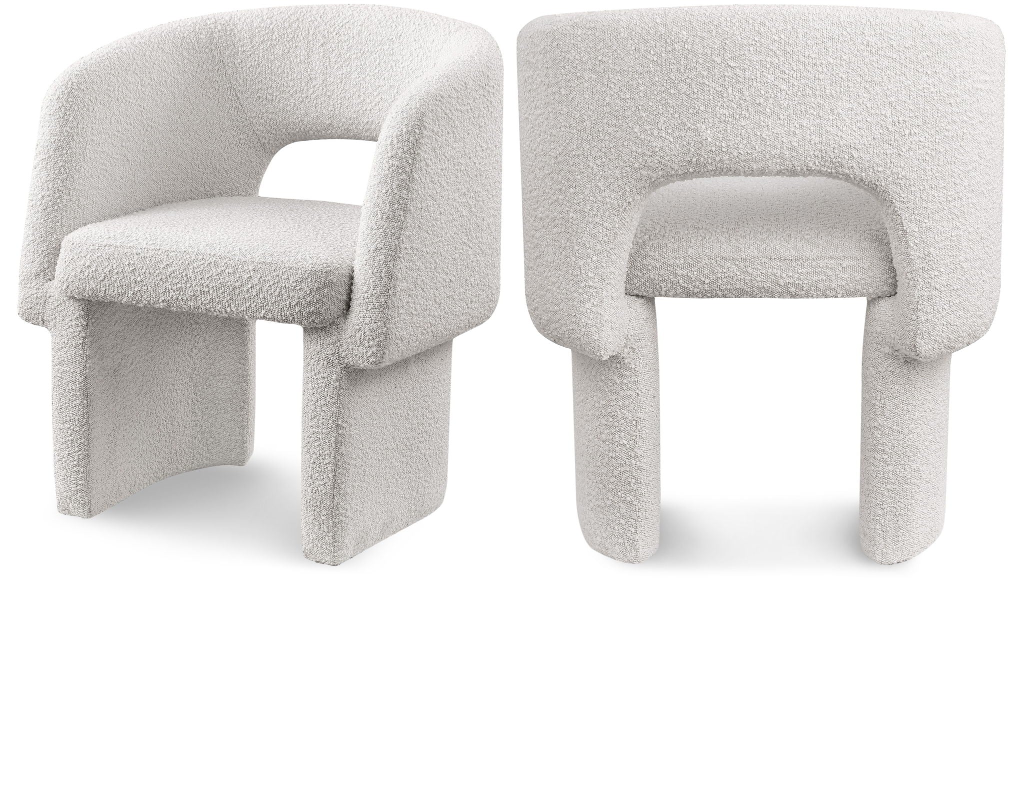 Emmet - Boucle Dining Chair / Accent Chair