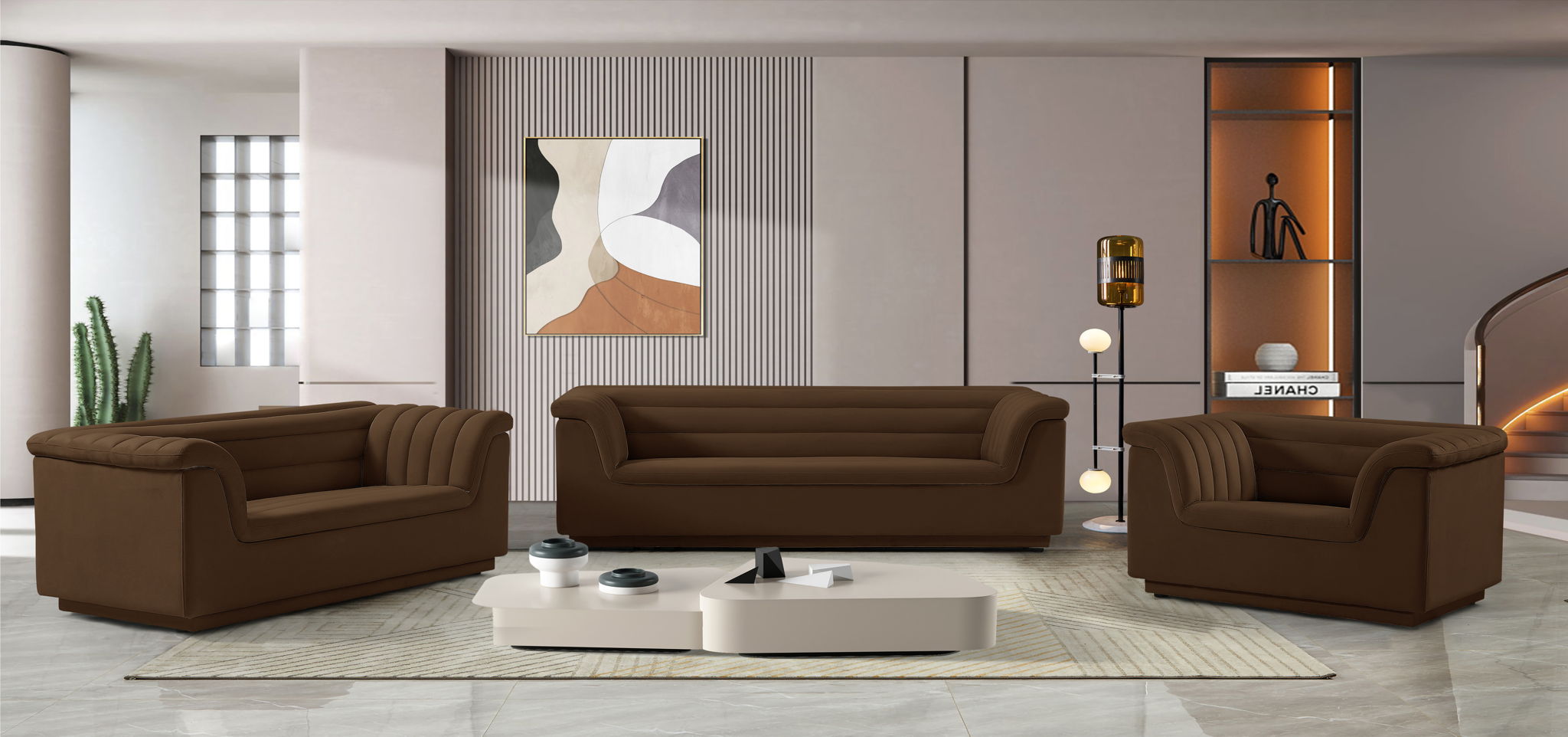 Cascade - Velvet Sofa