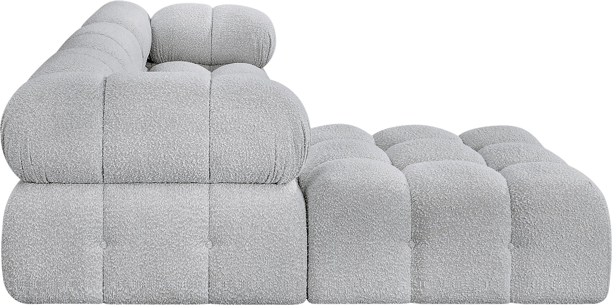Ames - 4 Piece Fabric Modular Sectional