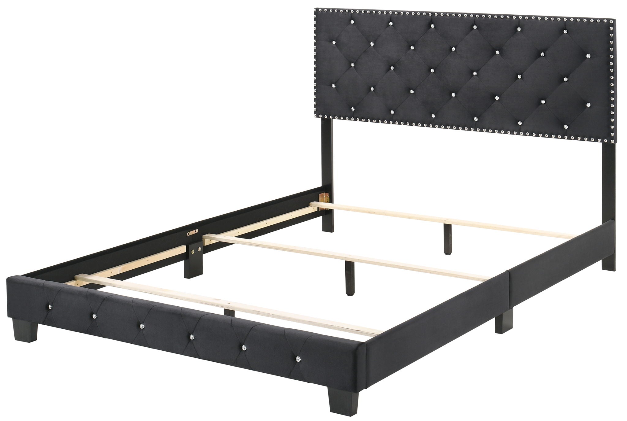 Luxurious Upholstered Bed
