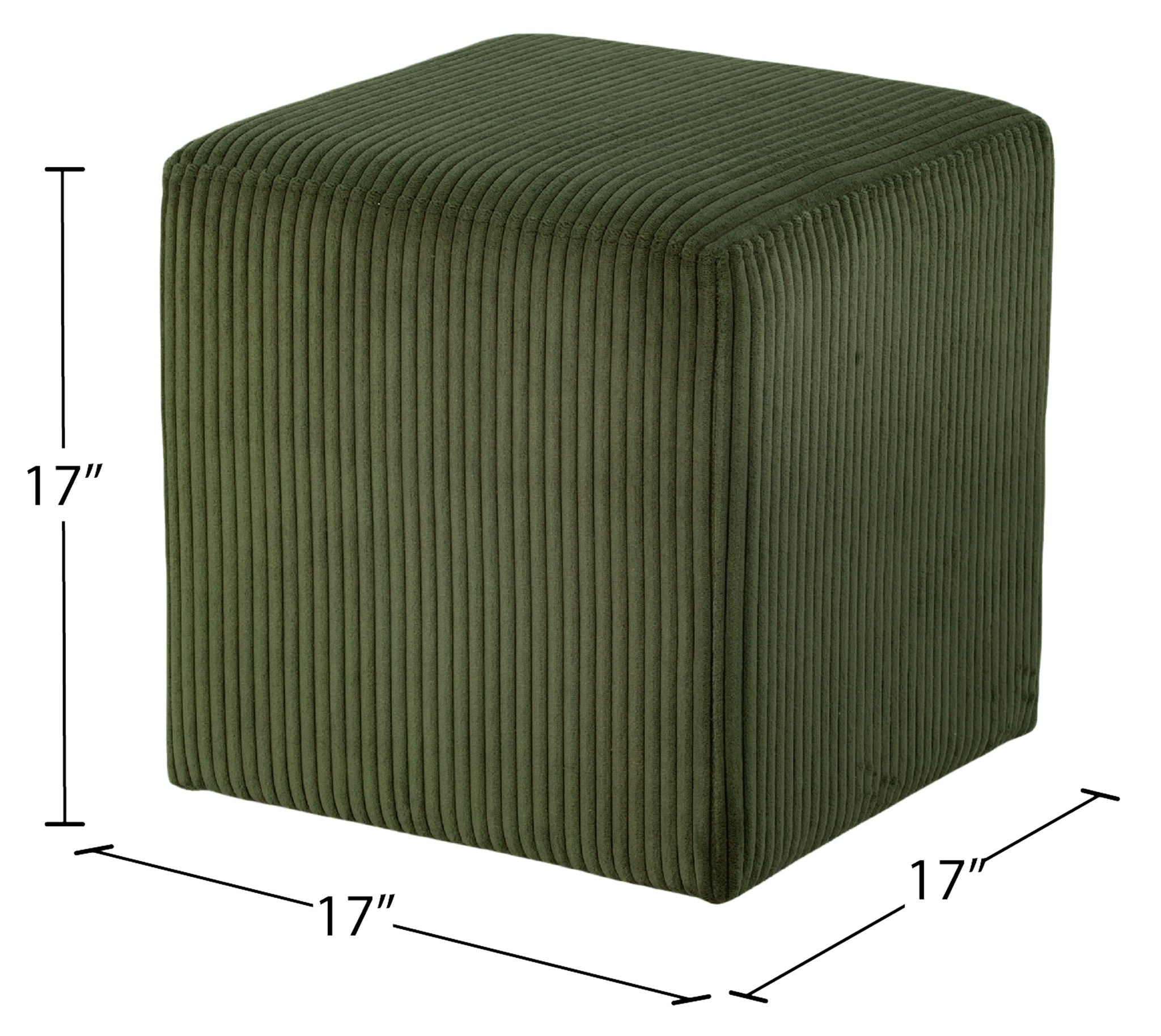 Roy - Microsuede Ottoman / Stool