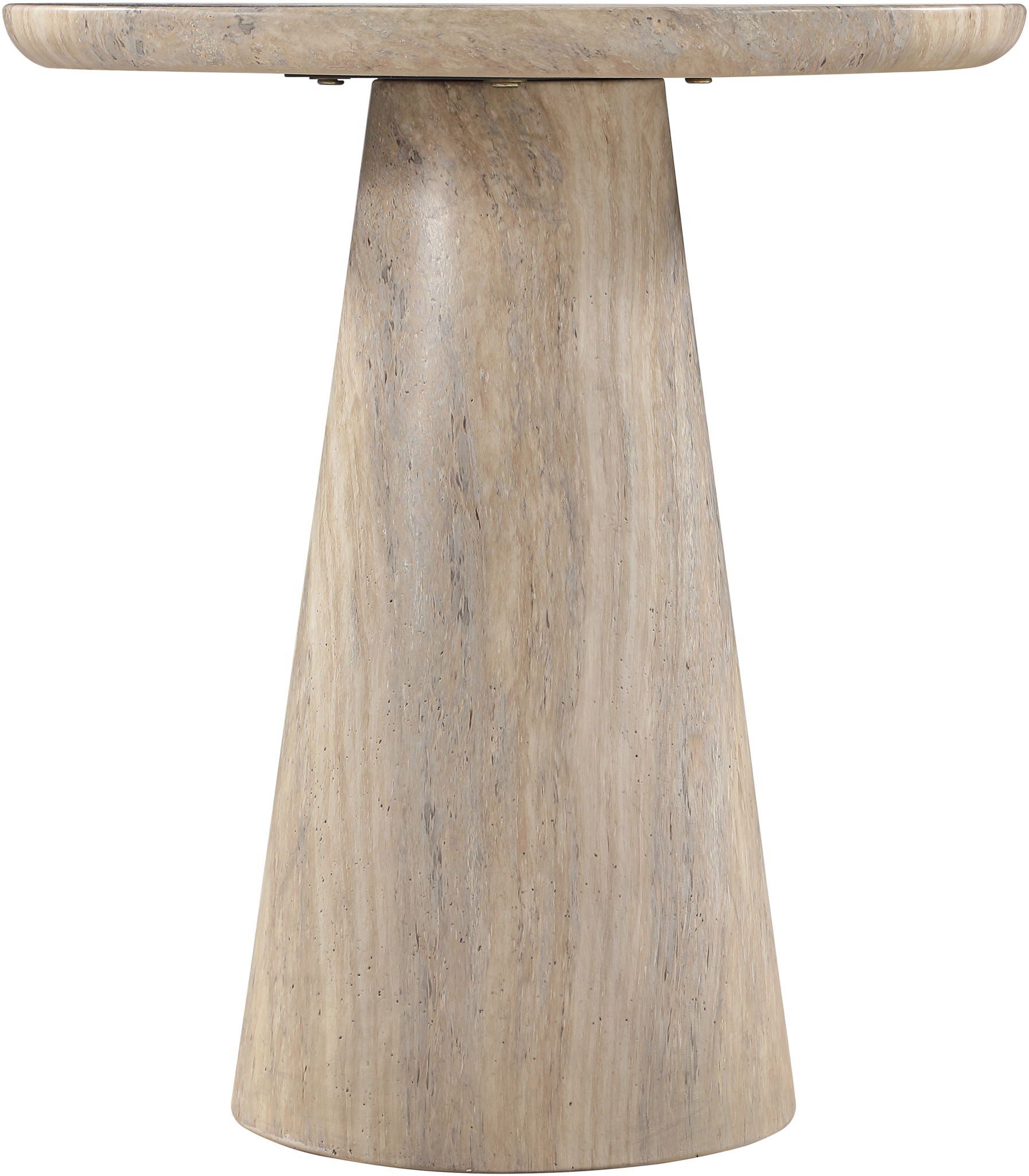 Cassino - Concrete Indoor/Outdoor End Table - Travertine