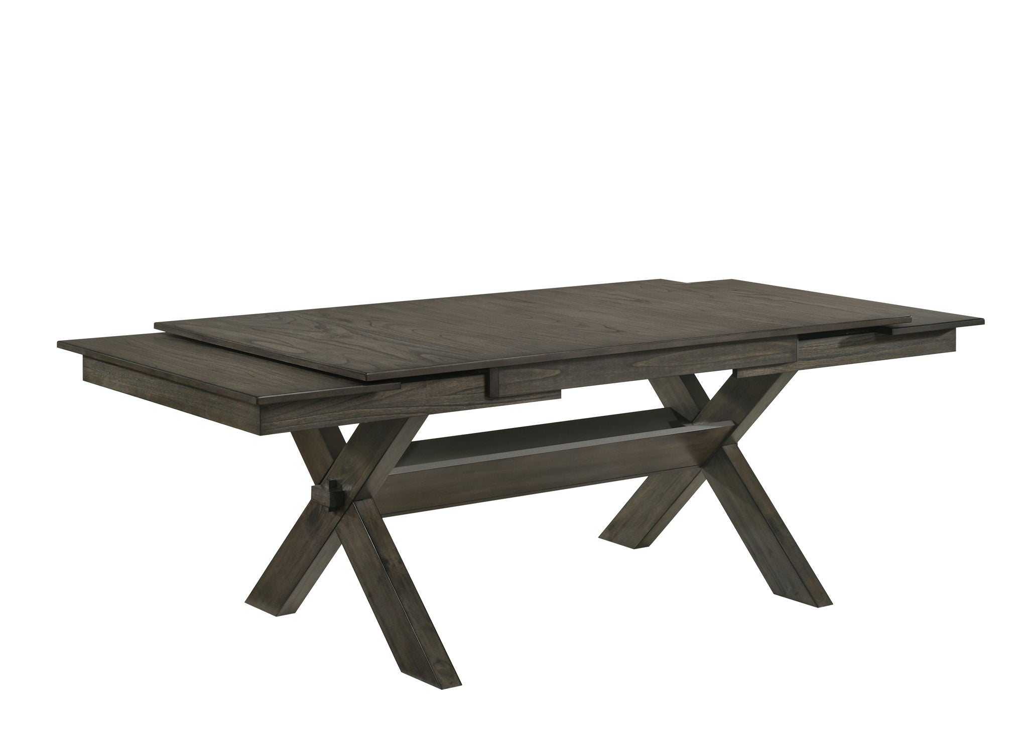 Gulliver - Dining Table Top & Base - Dark Brown