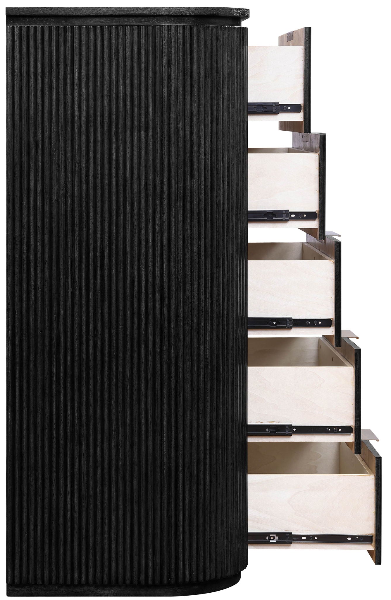 Astrid - Solid Wood And Oak Veneer Chest