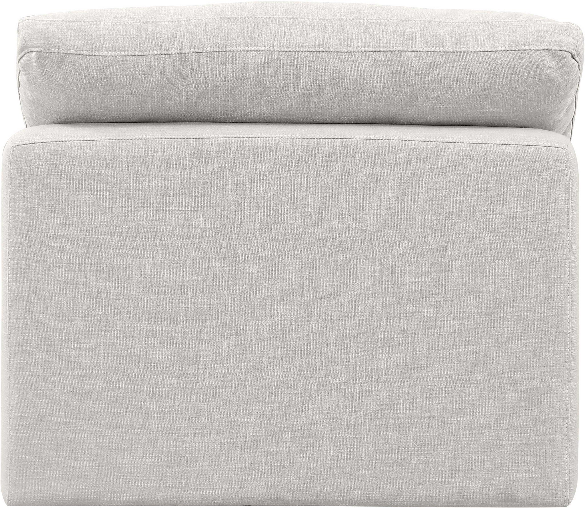 Indulge - Linen Armless Chair