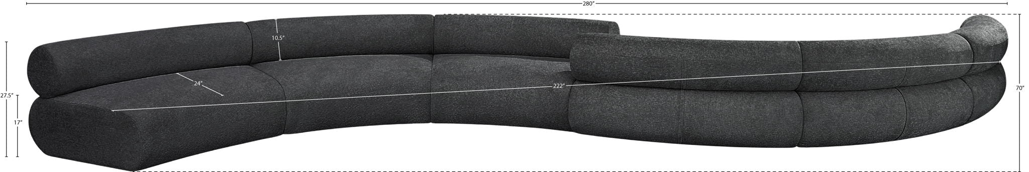Bale - 6 Piece Modular Sofa