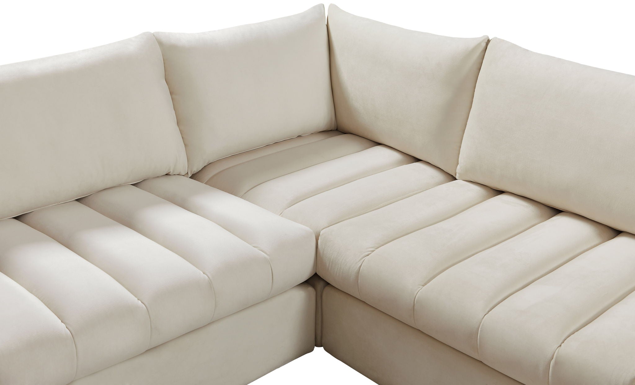 Jacob - Modular Corner Armless Sectional 5 Piece