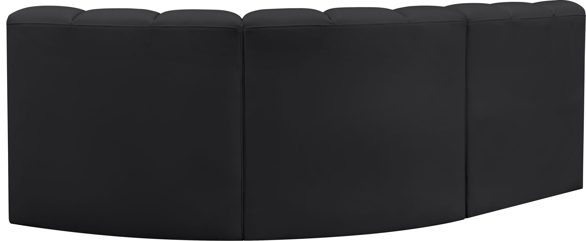 Arc - Faux Leather 3 Piece Sofa