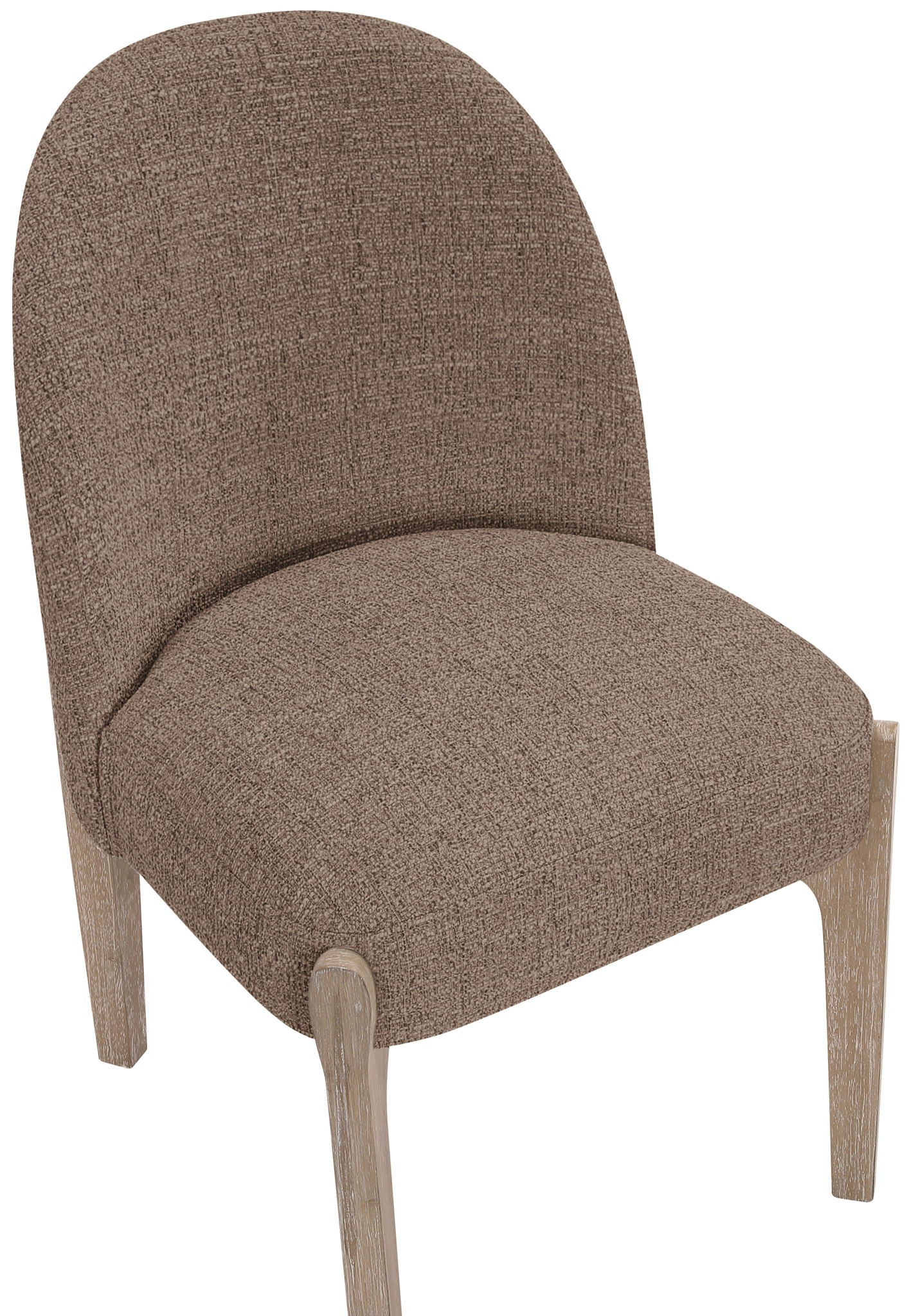Torino - Upholstered Dining Chair With Brushed Natural Base (Set of 2)