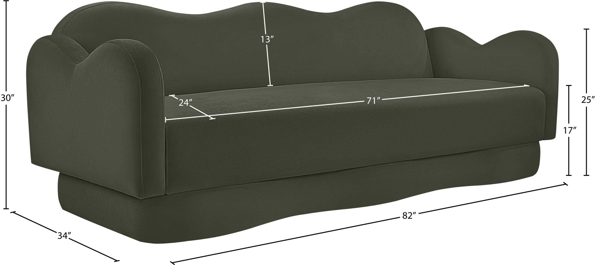 Bloom - Velvet Sofa