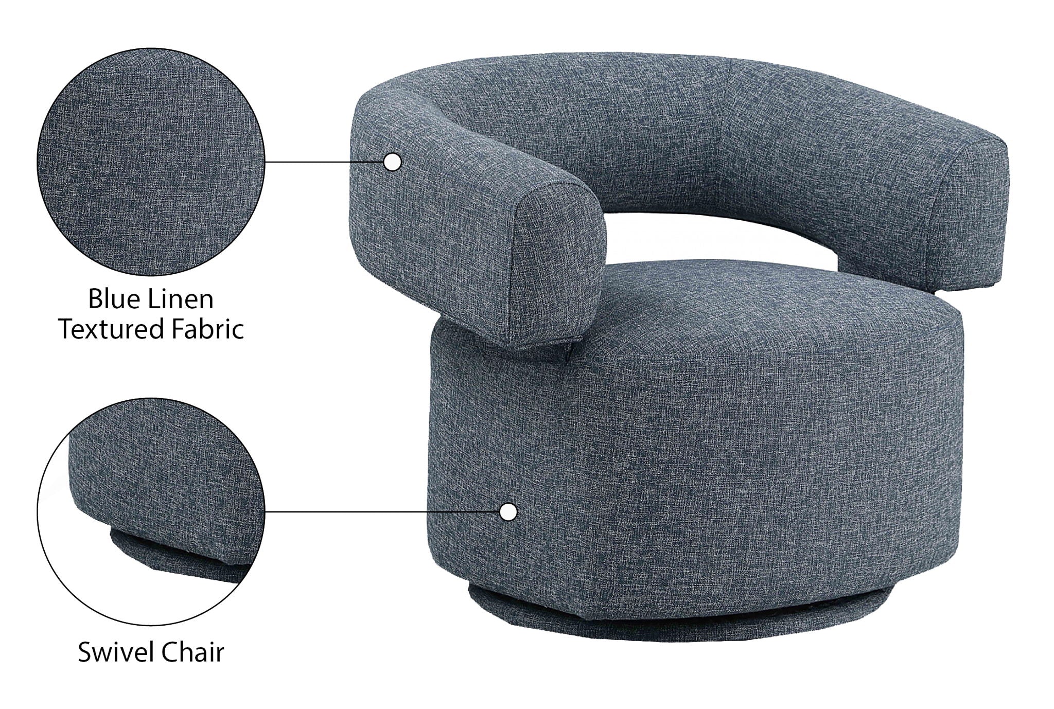 Niya - Swivel Accent Chair