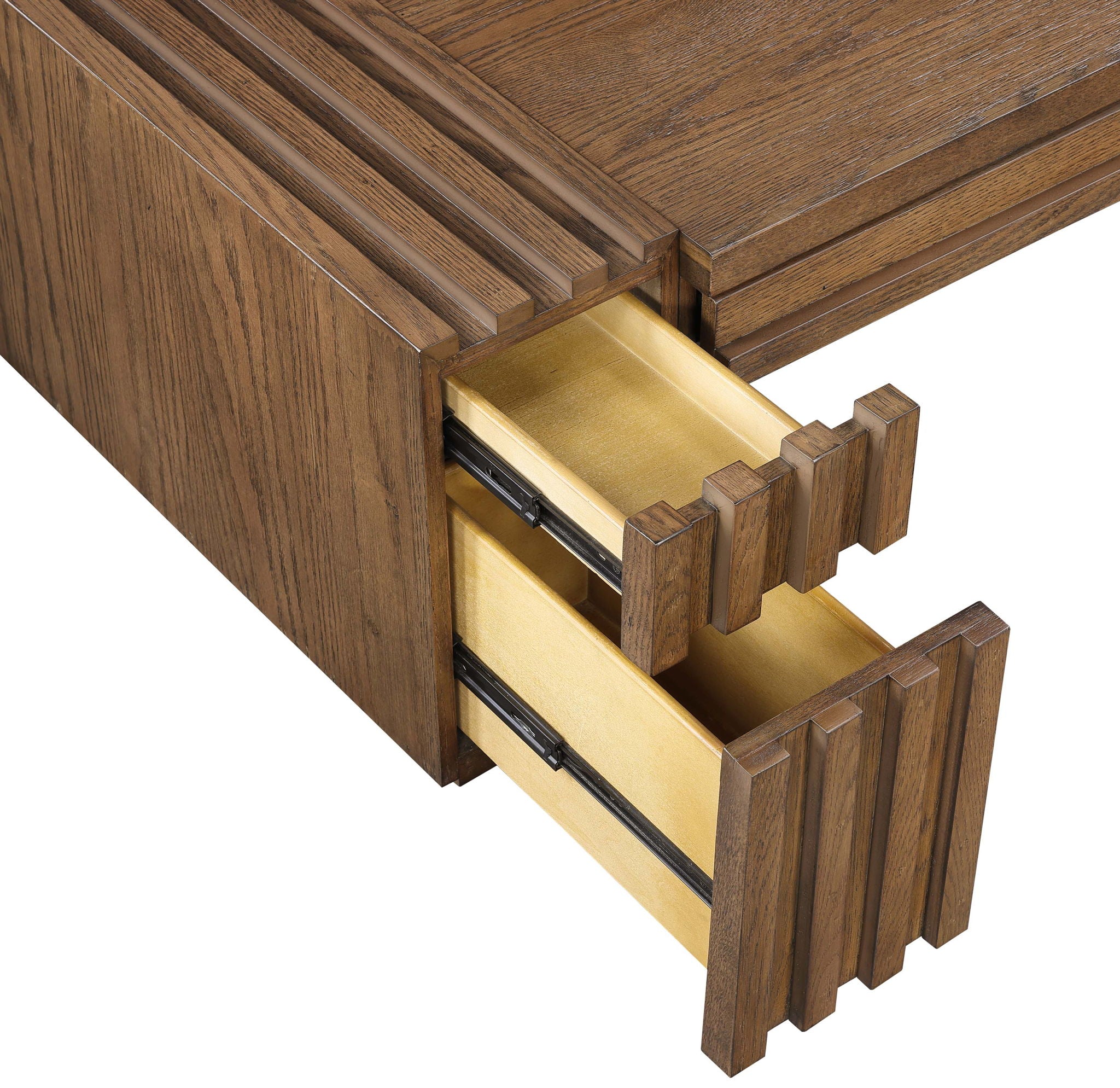 Stanton - Oak Veneer And Solid Wood Table