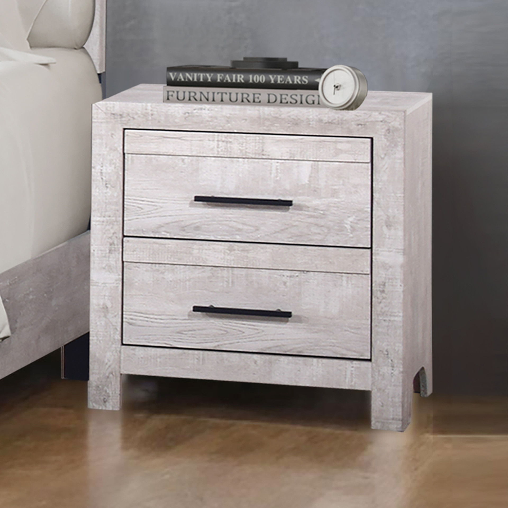 Biscayne - Nightstand - Driftwood