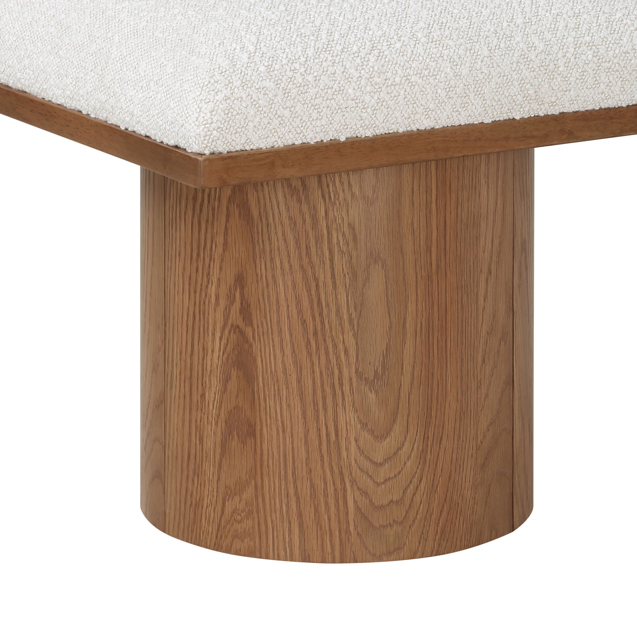 Pavilion - 8 Piece Modular Bench With Brown Base