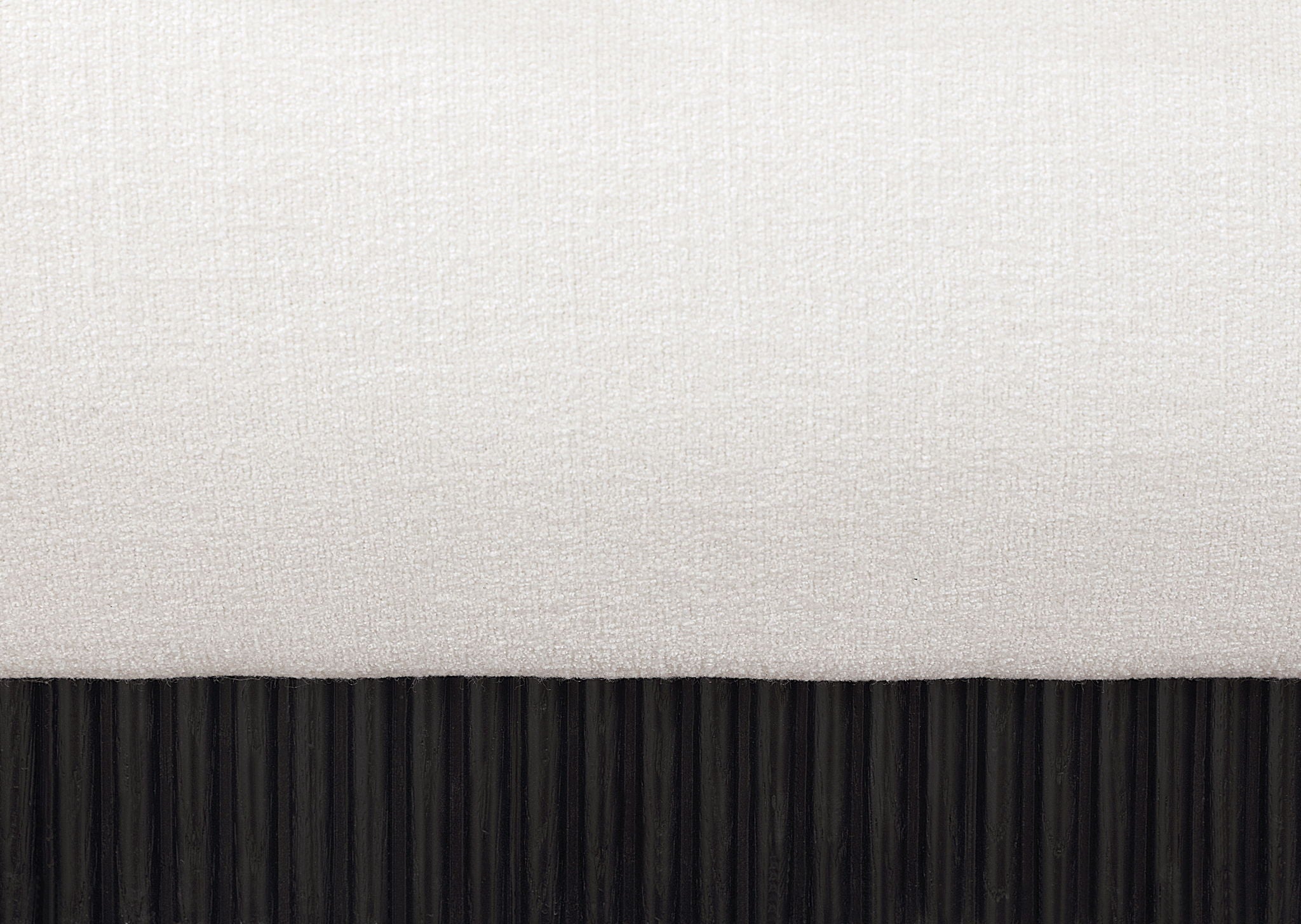 Rigby - Linen Bed With Black Base