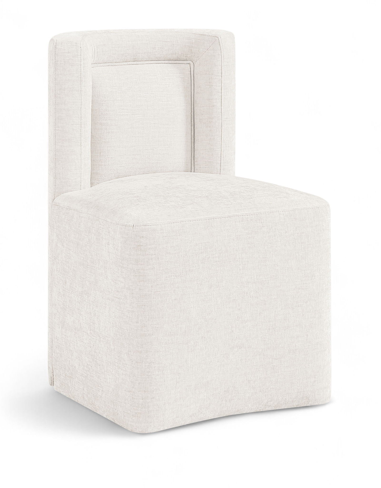Duvina - Chenille Performance Fabric Dining Chair (Set of 2)