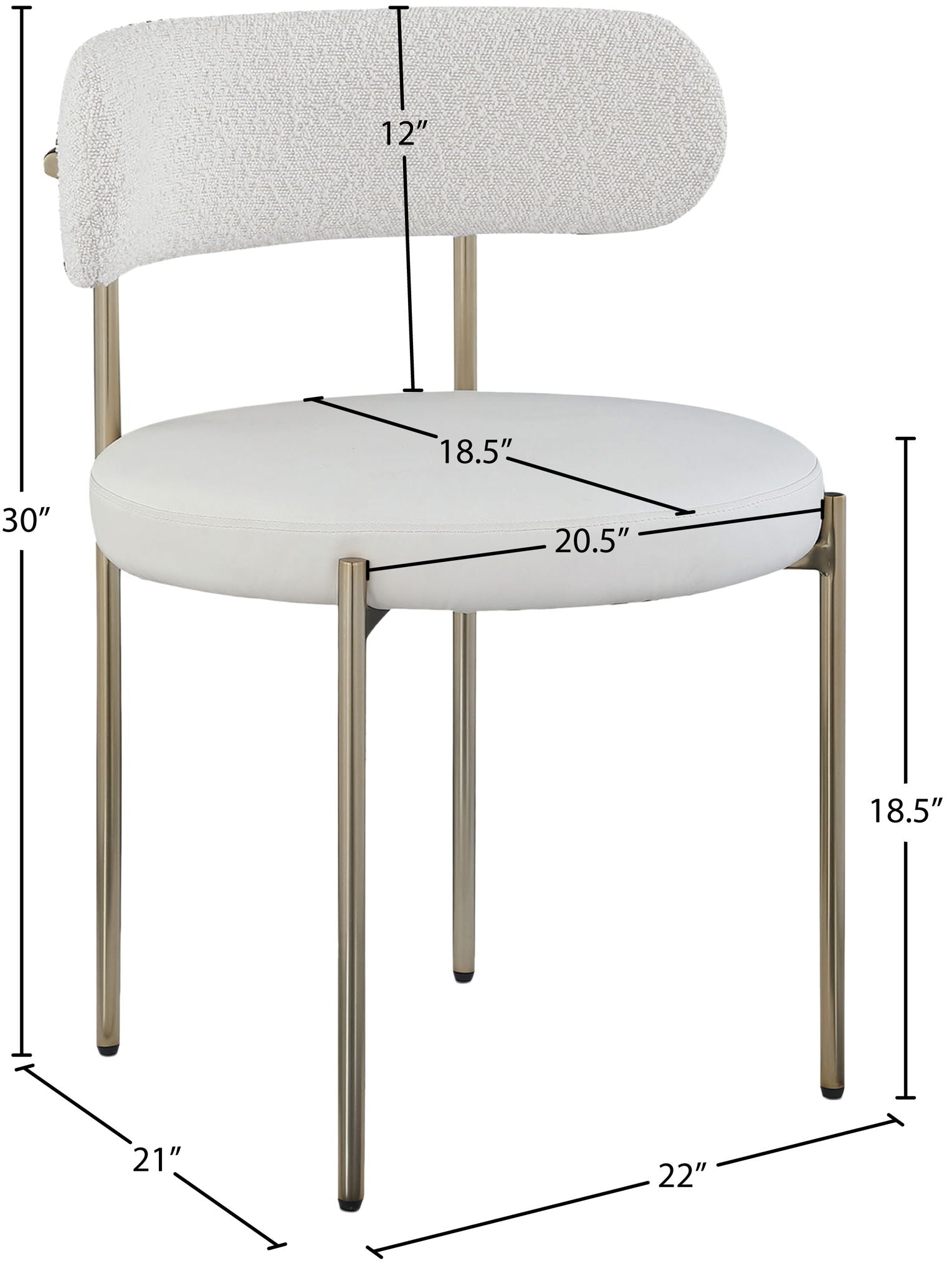 Beacon - Faux Leather Dining Chair (Set of 2)