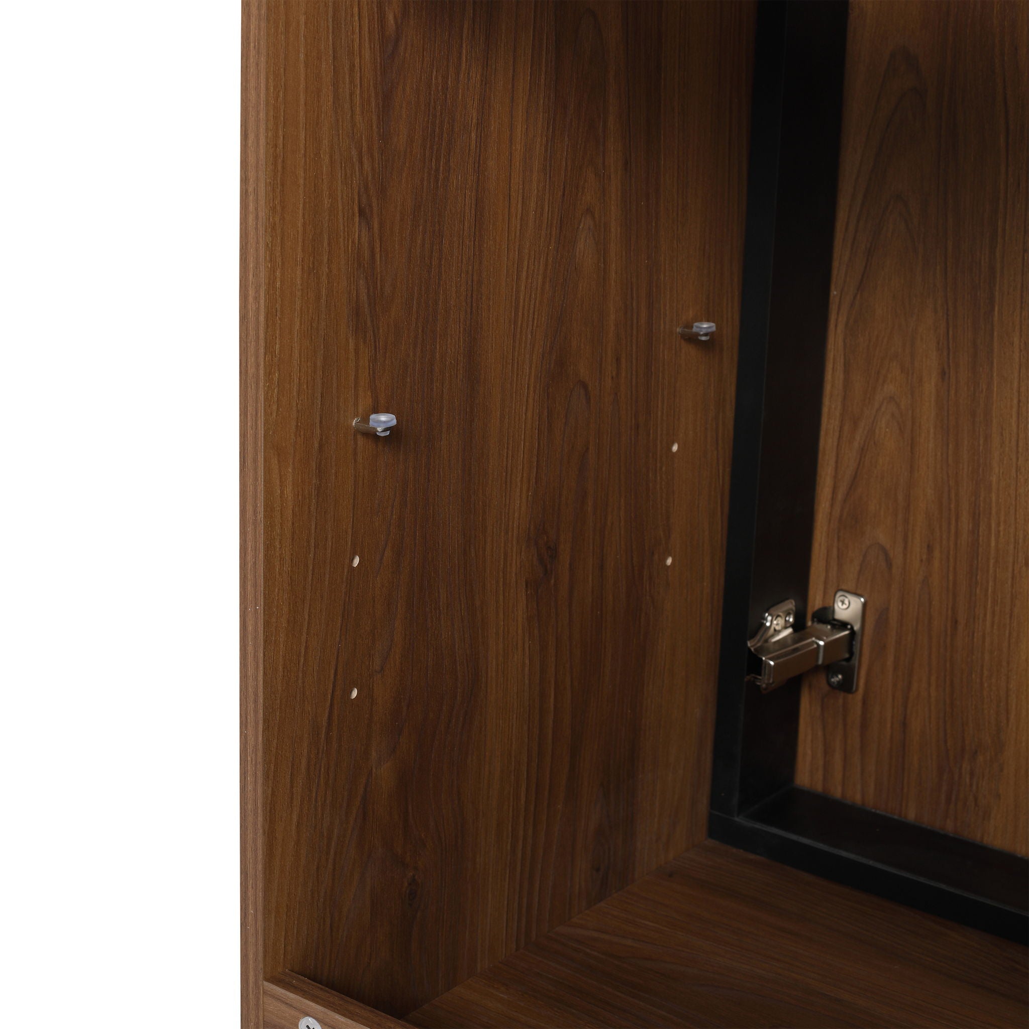 Modern Bathroom Vanity Storage Cabinet With Soft Closing Doors And Engineered Wood Construction