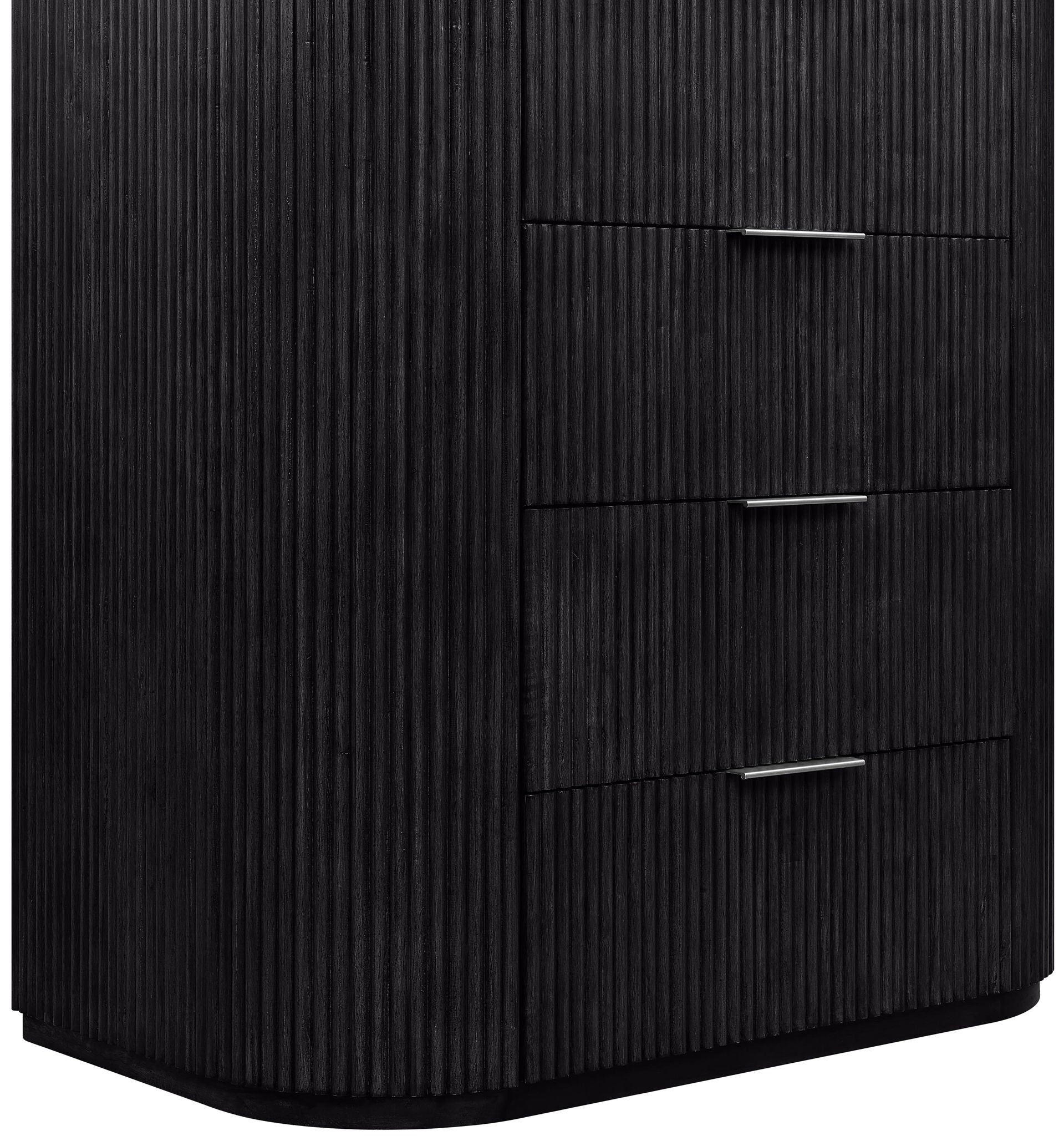 Astrid - Solid Wood And Oak Veneer Chest