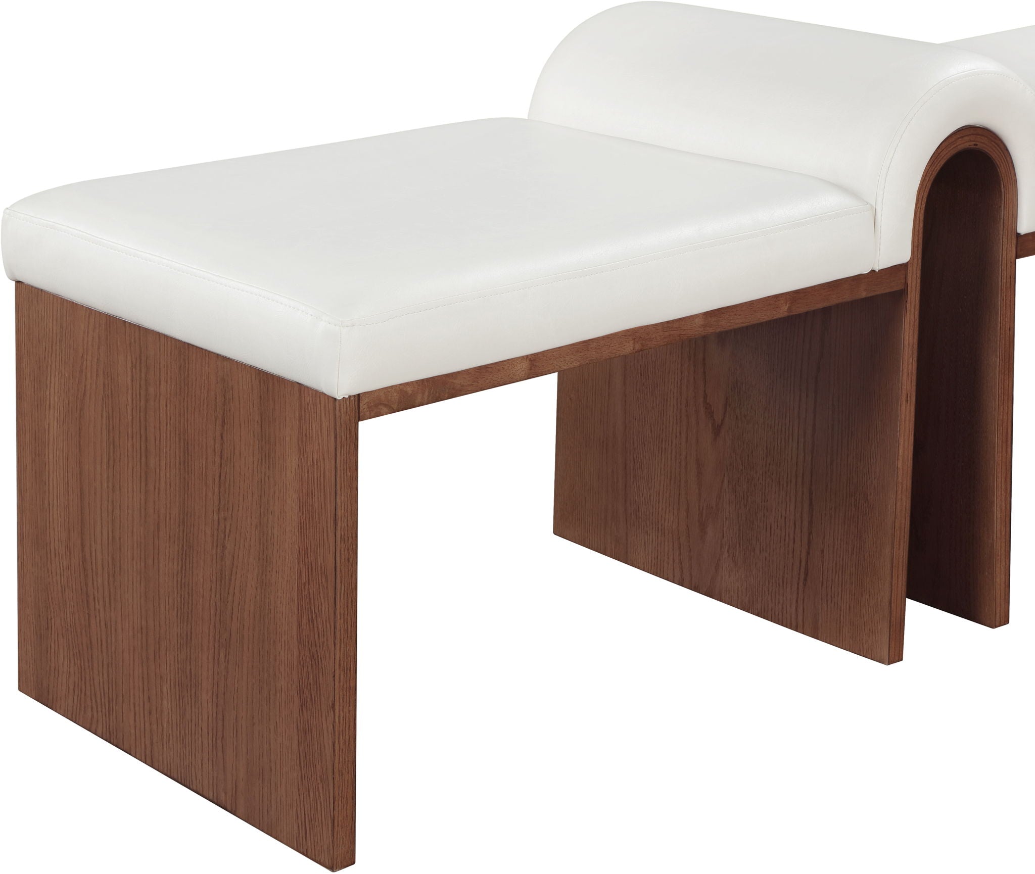 Delphine - Bench - Walnut Base
