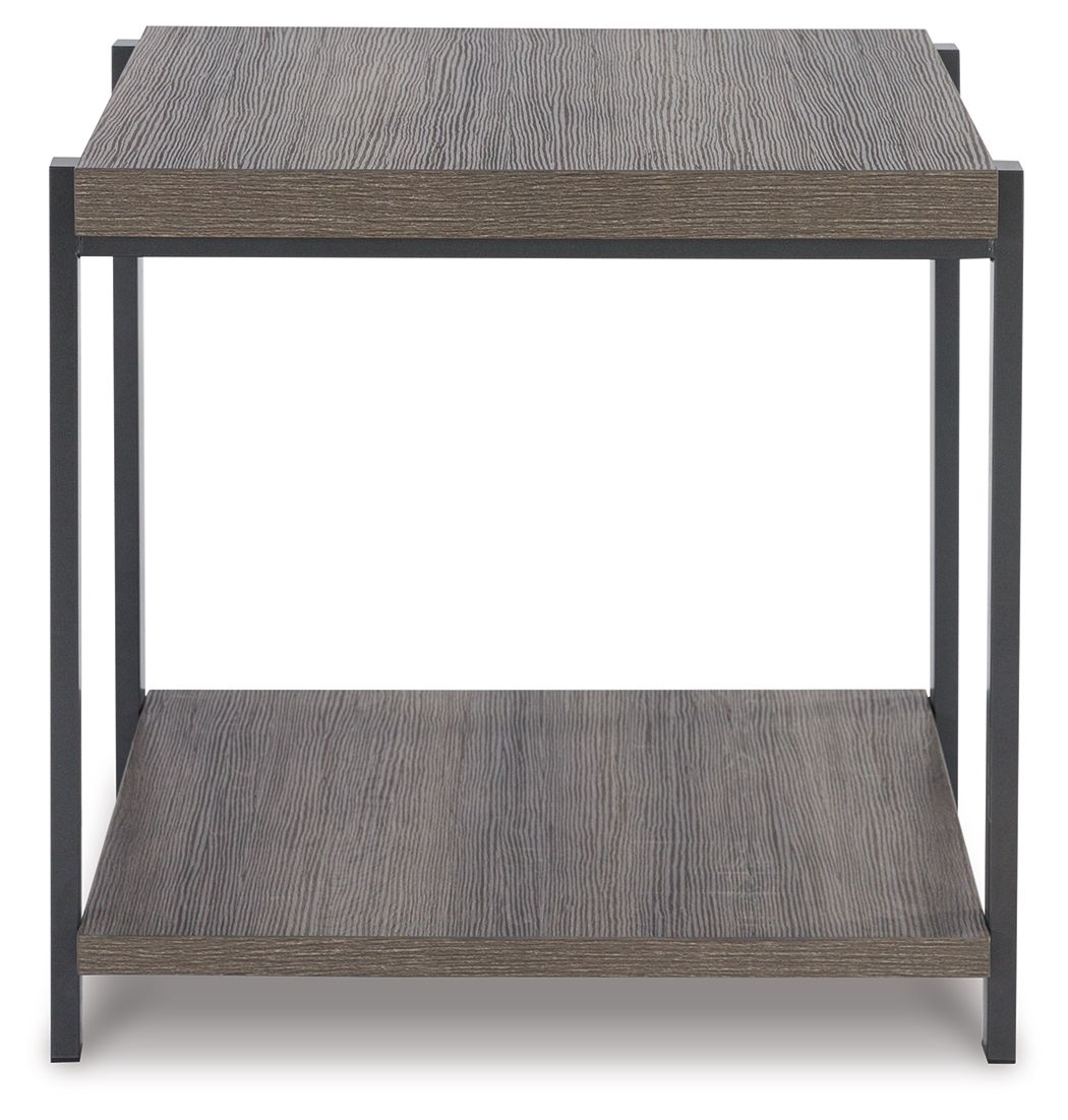 Wilmaden - Occasional Table Set (Set of 3) - Gray / Black