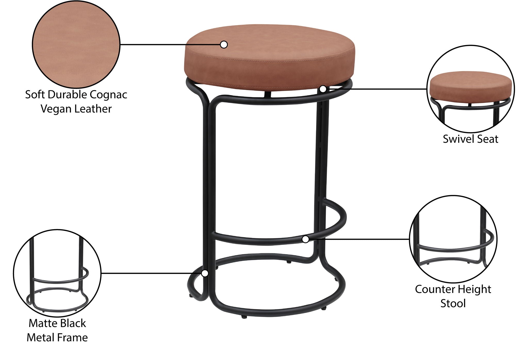 Madison - Bar Stool (Set of 2)