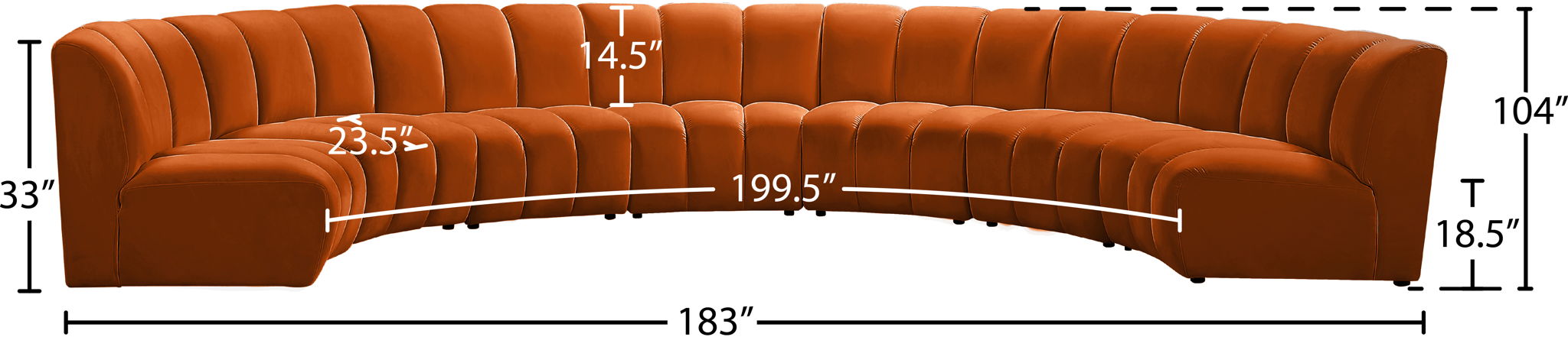Infinity - 7 Piece Modular Sectional