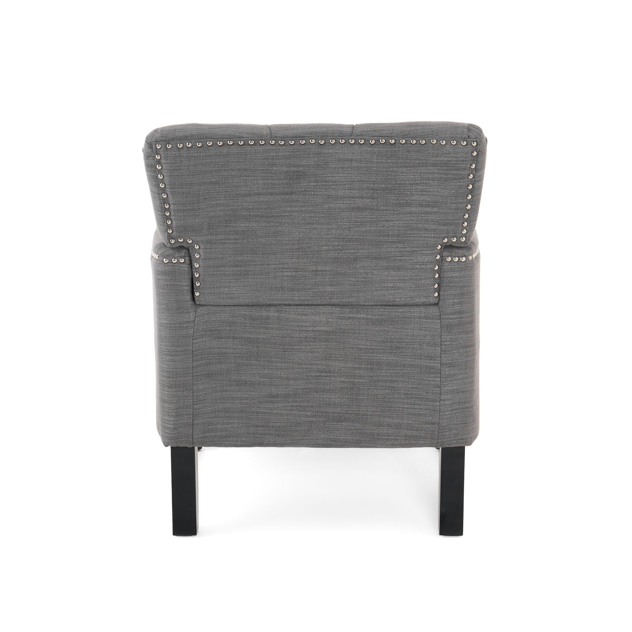 Harrison - Tufted Club Chair With Button Tufted Back And Birch Wood Legs