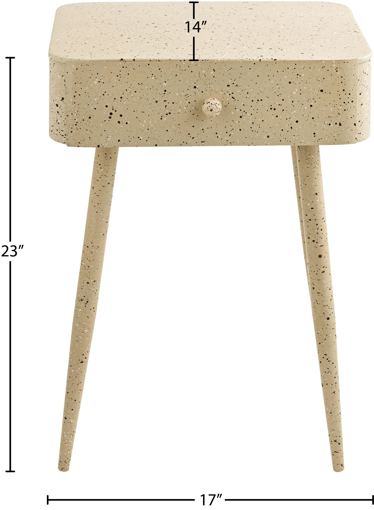 Rylan - Iron Nightstand