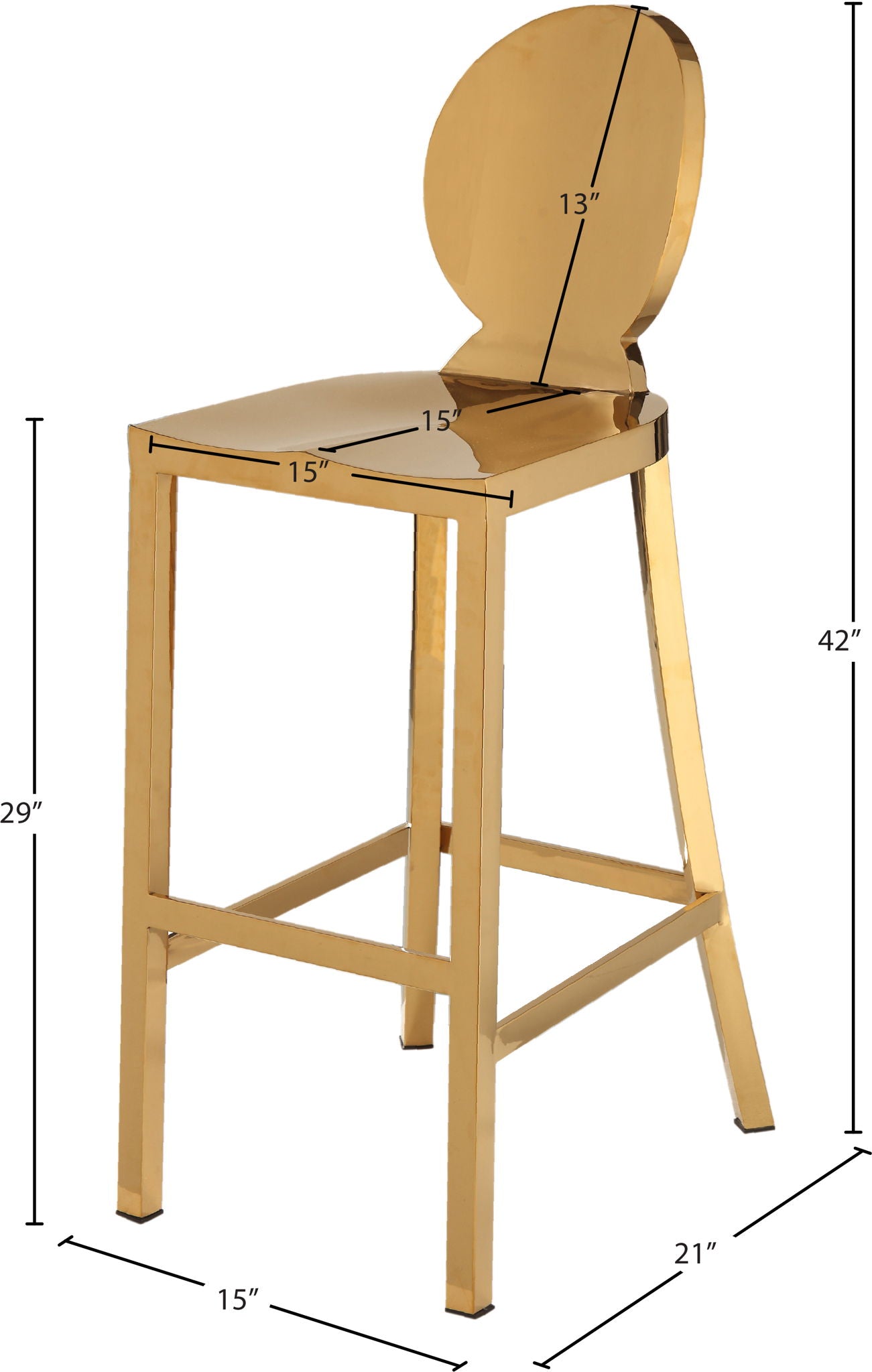 Maddox - Stool - Yellow