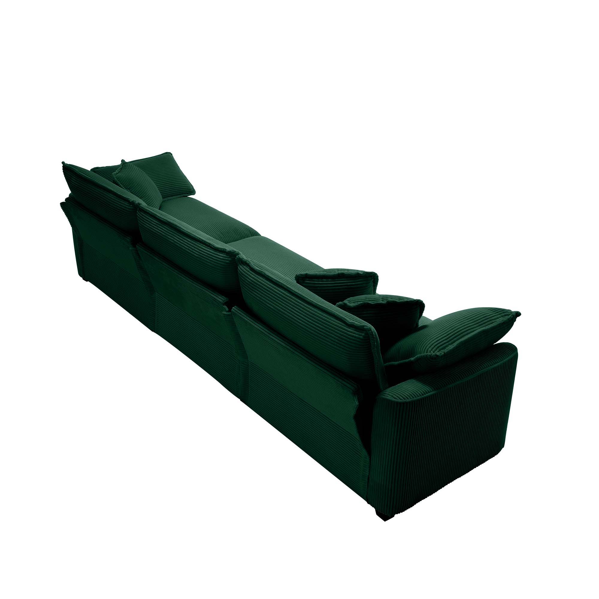 Elegant Oversized Sectional Sofa Set With Deep Seats And Flexible Layout