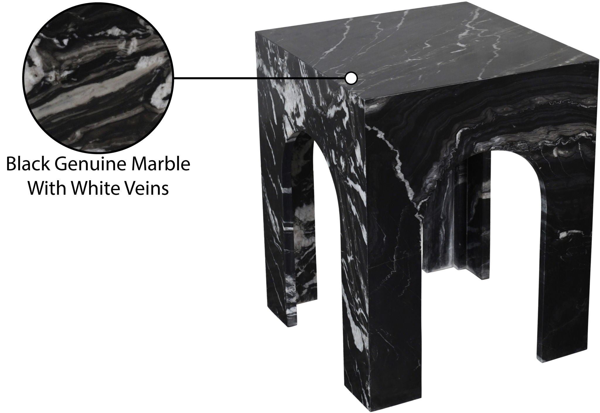 Palermo - Marble End Table