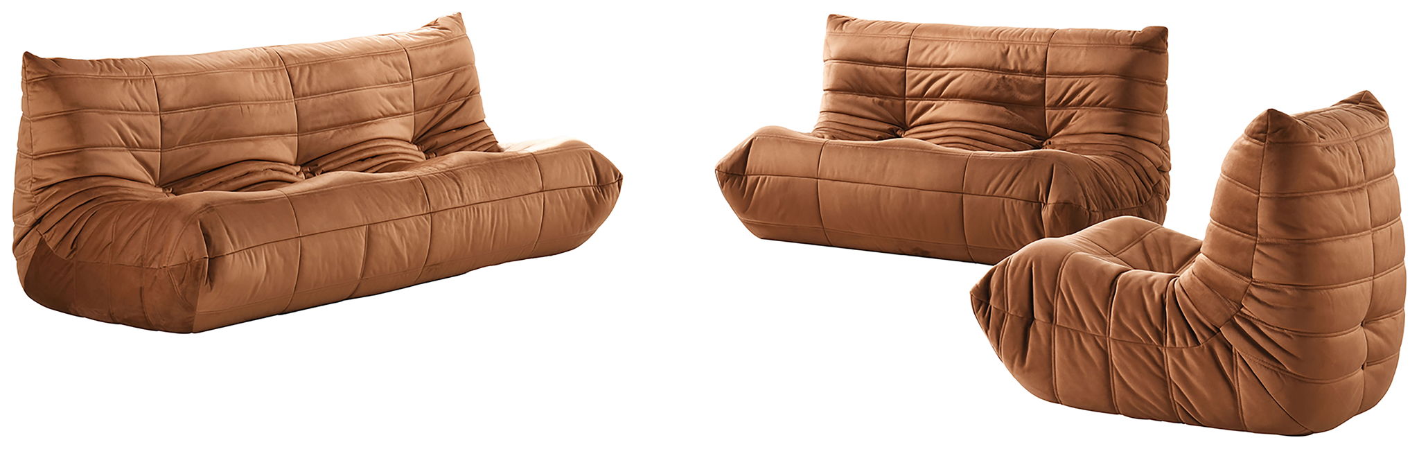 Relax - Velvet 77.75" Upholstered Sofa